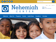 Tablet Screenshot of nehemiahcenterhouston.org